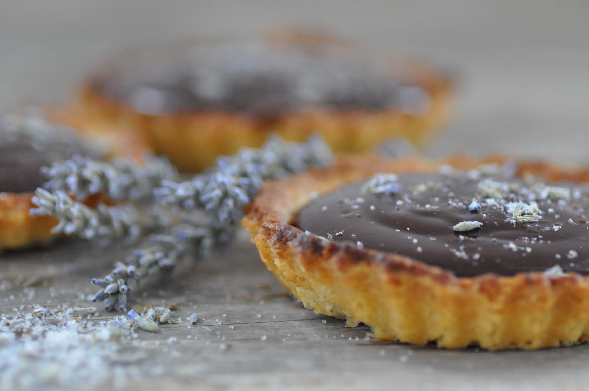 3rd blogoverssairy and lavender chocolate tart // dritter ...