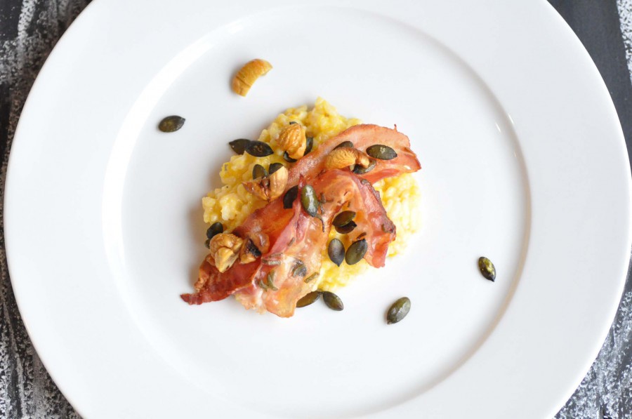 pumpkin risotto a la jamie oliver/ kürbisrisotto a la jamie oliver